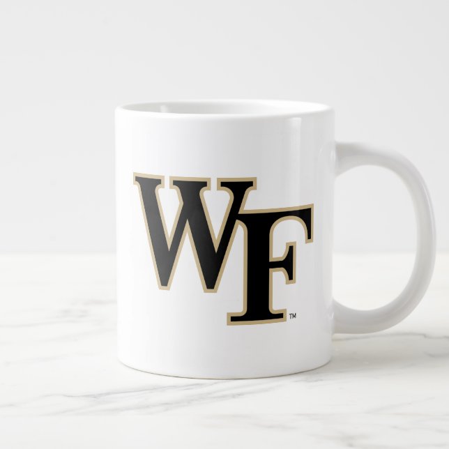 Taza De Café Gigante Universidad Wake Forest | WF (Derecha)