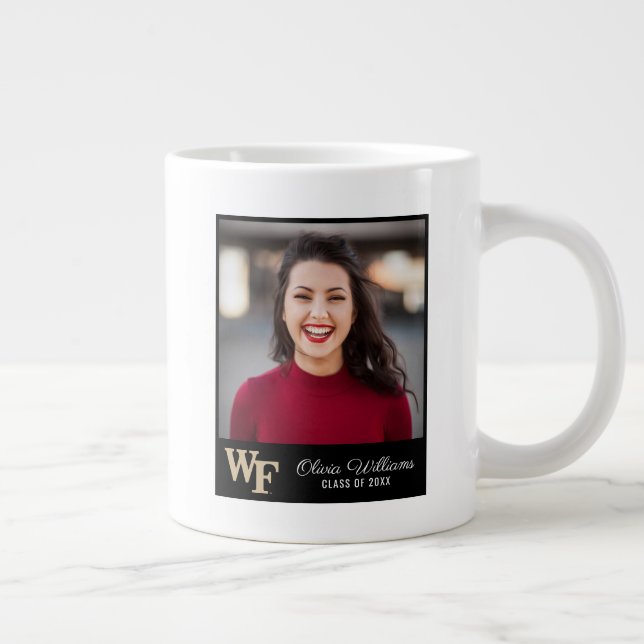 Taza De Café Gigante Universidad Wake Forest | WF (Derecha)