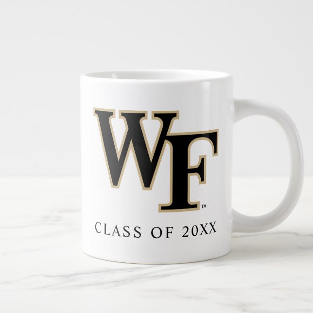 Taza De Café Gigante Universidad Wake Forest | WF (Derecha)