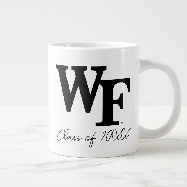 Taza De Café Gigante Universidad Wake Forest | WF (Derecha)