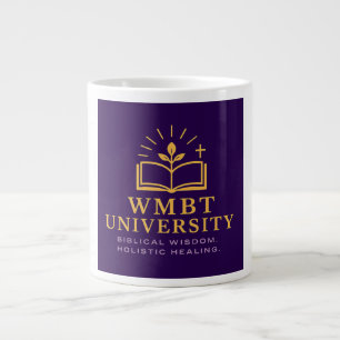 Taza De Café Gigante Universidad WMBT Negocios y Salud