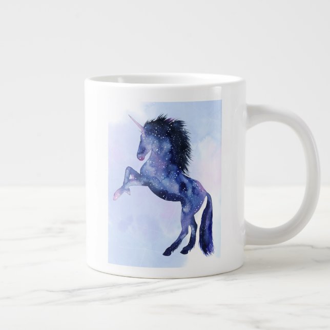 Taza De Café Gigante Universo de Unicornio - Cósmico (Derecha)