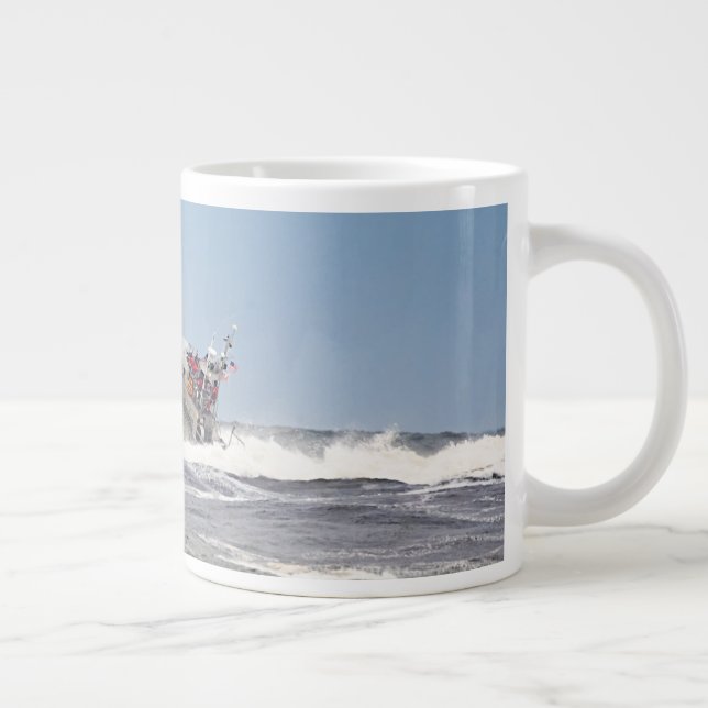 Taza De Café Gigante USCG Surf Training Mug (Derecha)