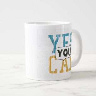 Taza De Café Gigante Usted puede sí