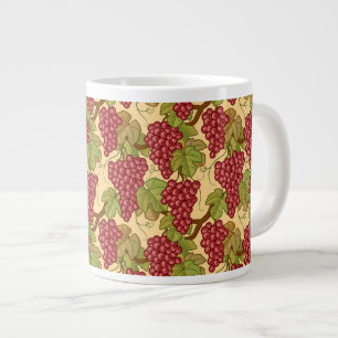 Taza De Café Gigante Uvas