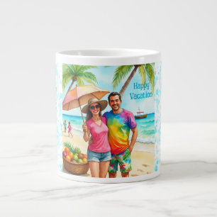 Taza De Café Gigante Vacaciones con Mug de especialidad familiar