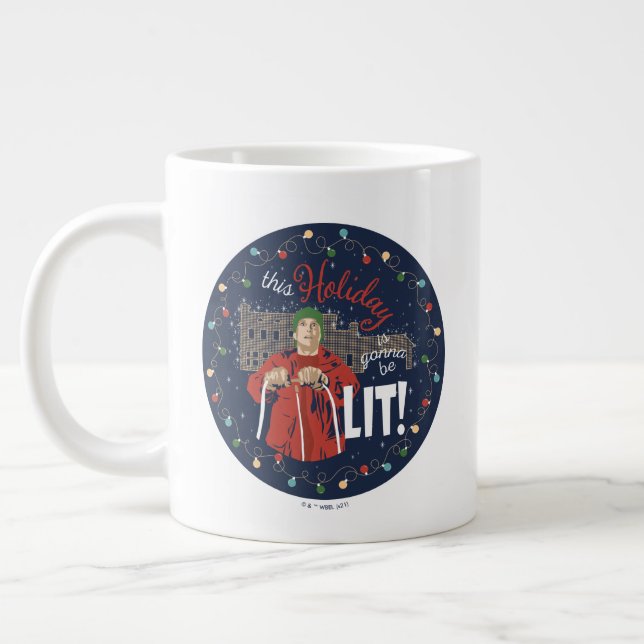 Taza De Café Gigante Vacaciones de navidades | Esta festividad va a est (Izquierda)