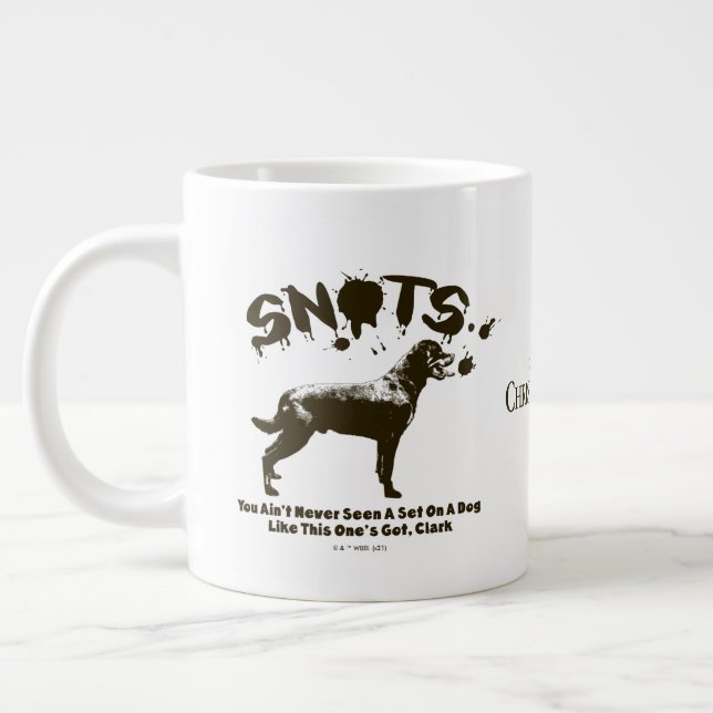 Taza De Café Gigante Vacaciones de navidades | Snots (Izquierda)