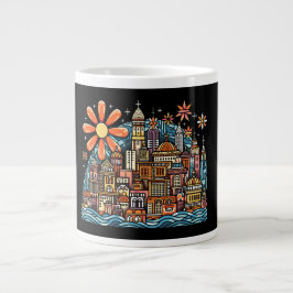 Taza De Café Gigante vacaciones en una isla