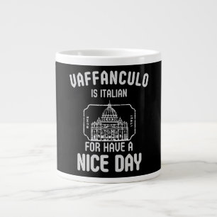 Taza De Café Gigante Vaffanculo: Su dosis diaria de sass italiano