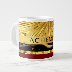 Taza De Café Gigante Vajilla de diseñador de Achempong: Ópulo Carmesí y