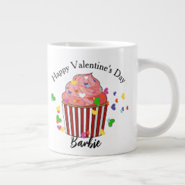 Taza De Café Gigante Valentine Cupcake Mug Gift Por Ella