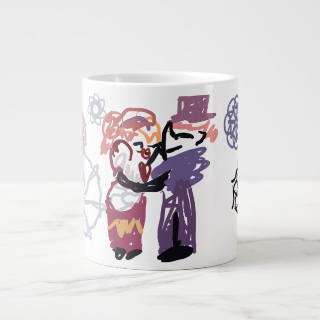 Taza De Café Gigante Valentine joy (Frente)