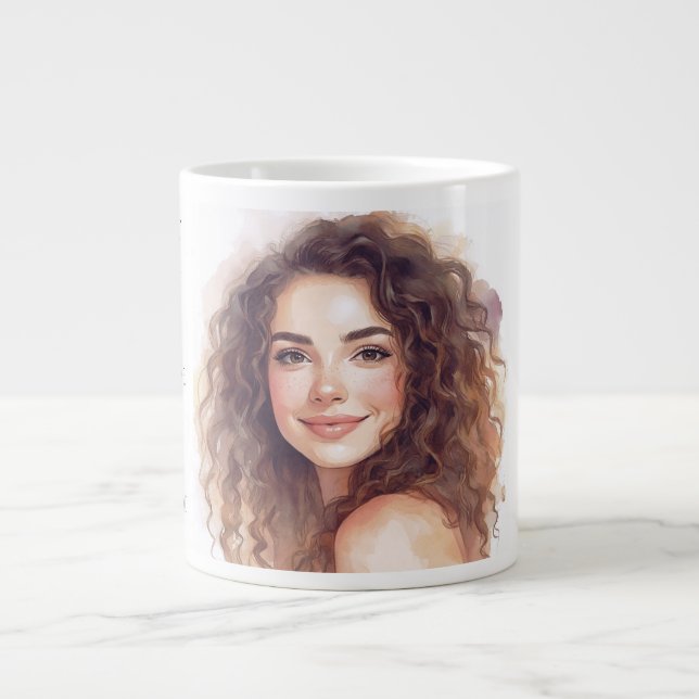 Taza De Café Gigante Valentine's Day, Full of Love Specialty Mug (Frente)