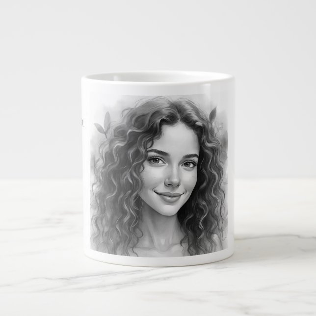 Taza De Café Gigante Valentine's Day, You are the Missing piece (Frente)