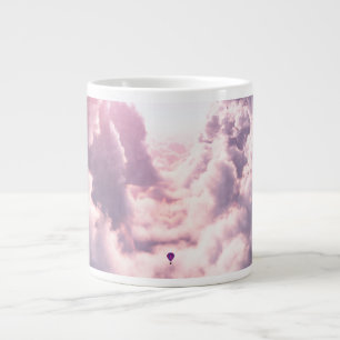 Taza De Café Gigante Valle en la Mug de la Especialidad de las Nubes