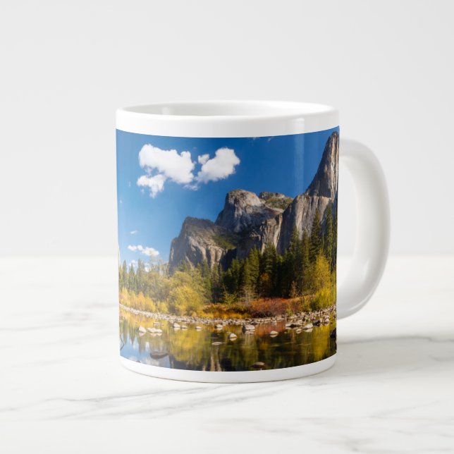 Taza De Café Gigante Valle Yosemite en otoño (Derecha)