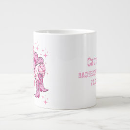 Taza De Café Gigante Vamos Chicas Disco Cowgirl Bachelorette Party