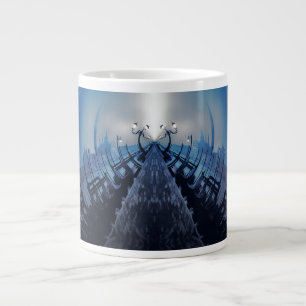 Taza De Café Gigante VANISHING VENICE Blue Gothic Gondolas