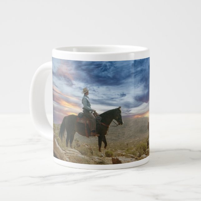 Taza De Café Gigante Vaquero (Izquierda)