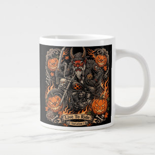 Taza De Café Gigante Variación I de Live To Ride, Ruta 66 Samurai Oni G