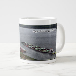Taza De Café Gigante Vegetación cruzada jumbo mug