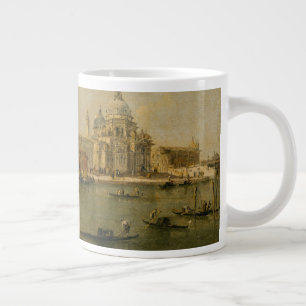 Taza De Café Gigante Venecia saludo del della de Dogana y de Santa