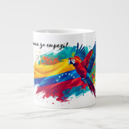 Taza De Café Gigante Venezuela libre – Orgullo y esperanza venezolana