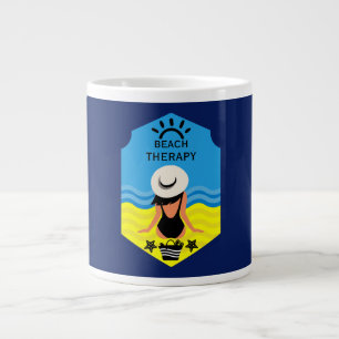 Taza De Café Gigante Verano Esencial de Playa