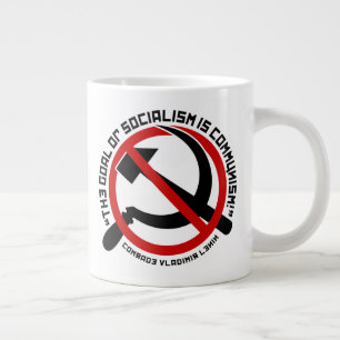 Taza De Café Gigante "VERDAD SOCIALISTA" Jumbo Mug