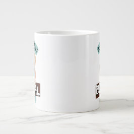 Taza De Café Gigante Vet Student Survival Mode – Vet Student Design