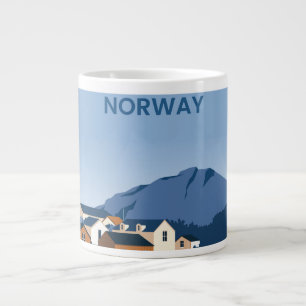 Taza De Café Gigante Viaje a Tromso Noruega