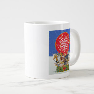 Taza De Café Gigante Viaje del navidad