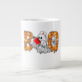 Taza De Café Gigante Vibes de vampiros || Halloween