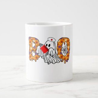 Taza De Café Gigante Vibes de vampiros || Halloween