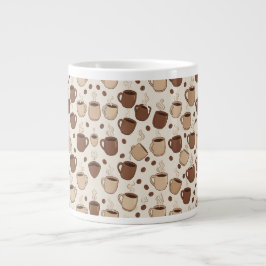 Taza De Café Gigante Vibraciones de café del Día del Padre