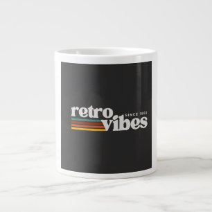 Taza De Café Gigante vibraciones retro