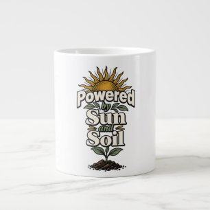 Taza De Café Gigante Vida de jardín