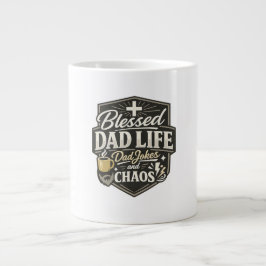 Taza De Café Gigante Vida de Papá Bendito