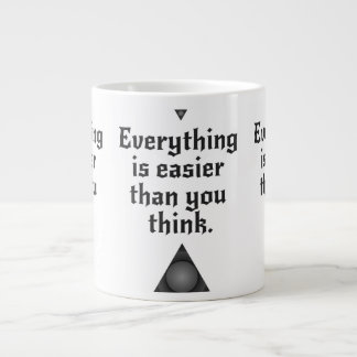 Taza De Café Gigante Vida fácil
