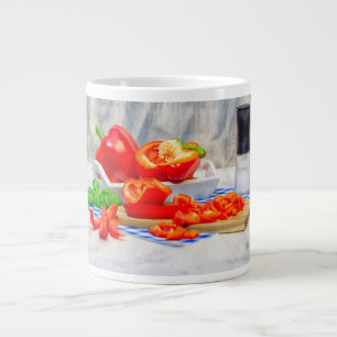 Taza De Café Gigante Vida residual de pimienta dulce
