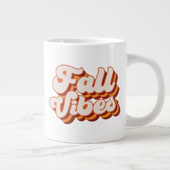 Taza De Café Gigante Videos de caída retro (Derecha)