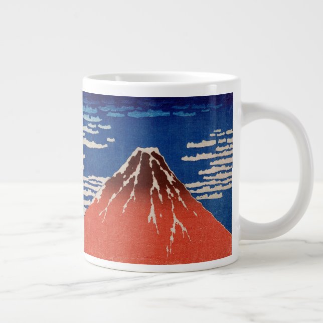 Taza De Café Gigante Viento fino, Buenos días (Fuji rojo) (Derecha)
