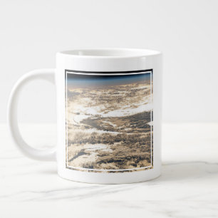 Taza De Café Gigante Vigas Sunglint Frente Al Océano Atlántico