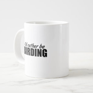 Taza De Café Gigante Vigilante de pájaro