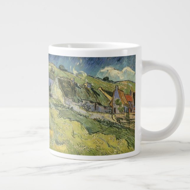 Taza De Café Gigante Vincent van Gogh - Cabañas con Techo de Paja (Derecha)