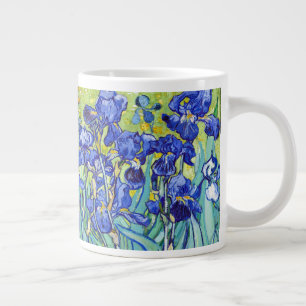 Taza De Café Gigante Vincent Van Gogh pintando Irises