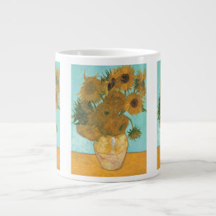 Taza De Café Gigante Vincent van Gogh - Vase con doce girasoles