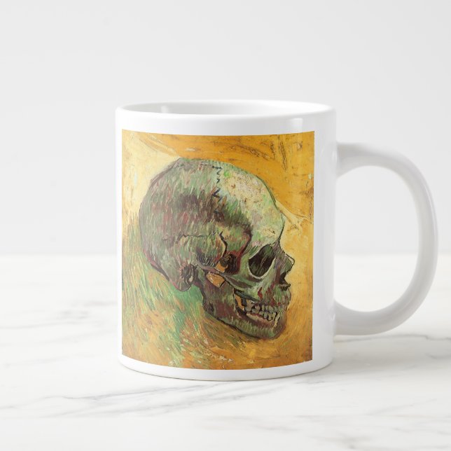 Taza De Café Gigante Vincent van Gogh - Vida fija con cráneo (Derecha)