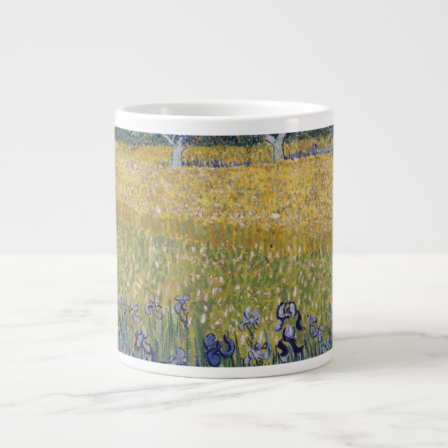 Taza De Café Gigante Vincent Van Gogh - Vista de Arles con los irlandes (Frente)